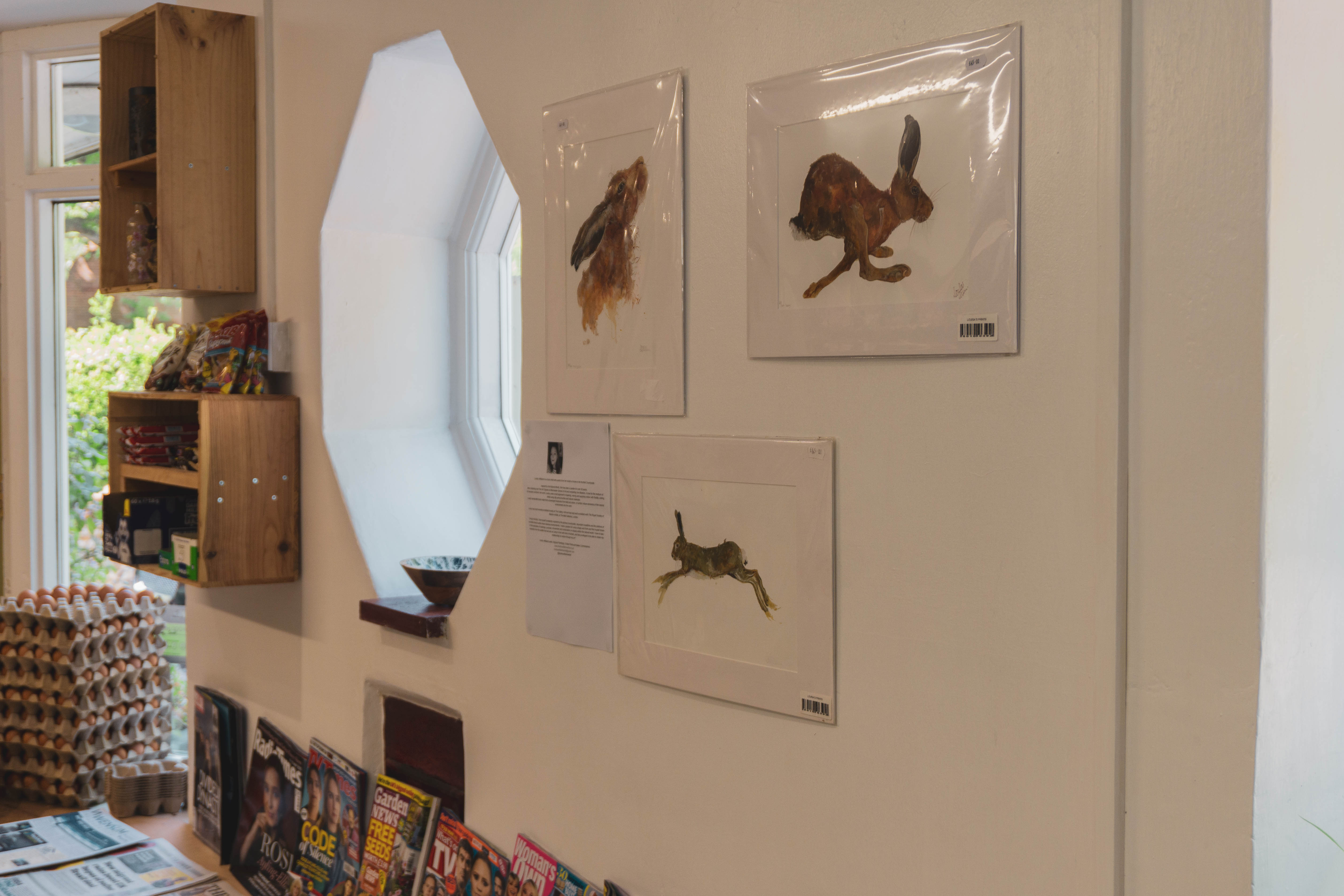 Additional store wall display